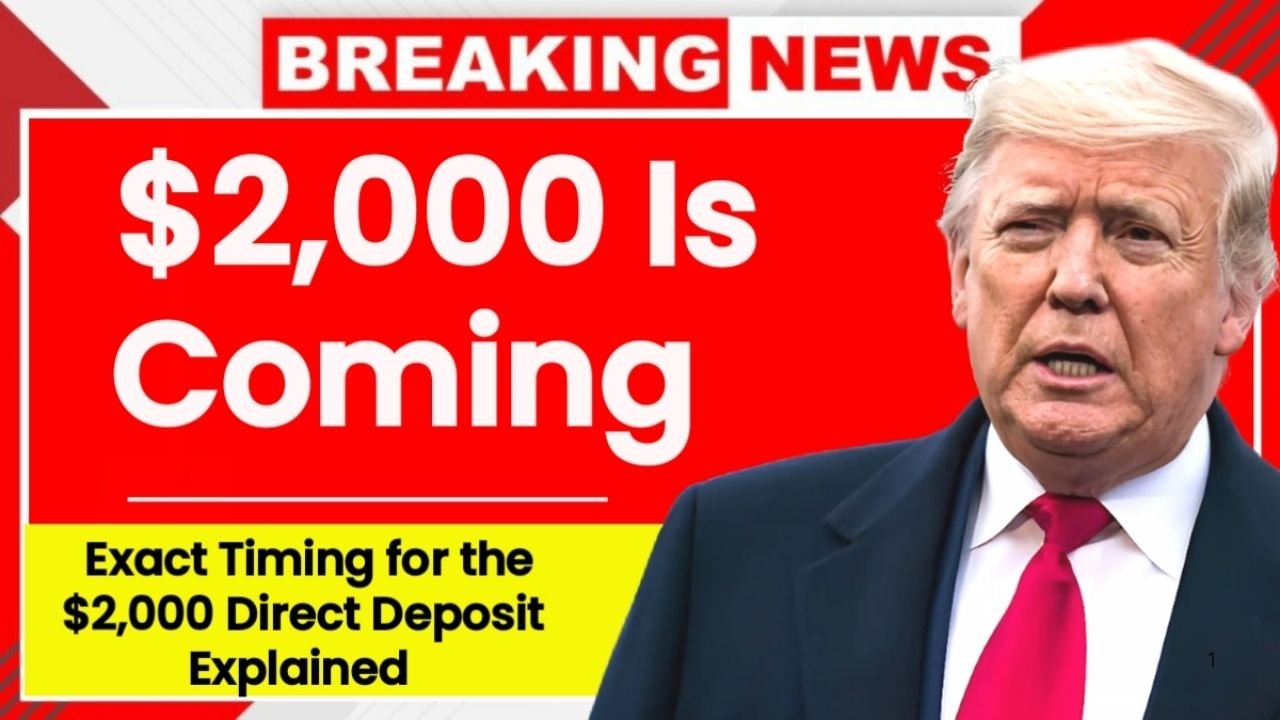 $2,000 Direct Deposit 2025: Exact Timing, Eligibility & How to Prepare